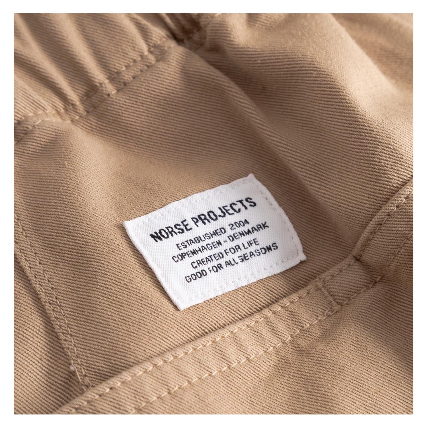 Trysil Regular Organic Stretch Twill Shorts Utility Khaki
