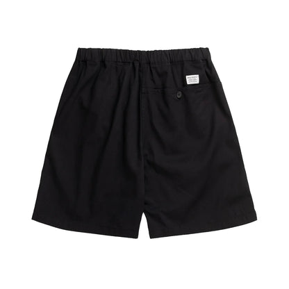 Trysil Regular Organic Stretch Twill Shorts Black