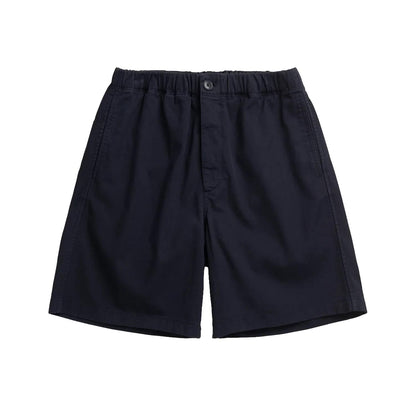 Trysil Regular Organic Stretch Twill Shorts Dark Navy