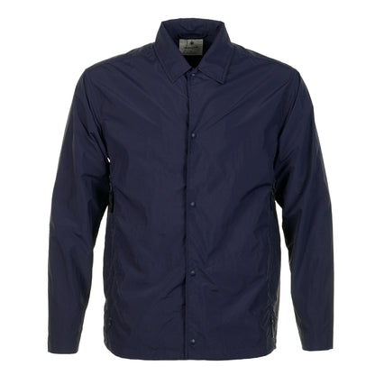 Nylon Tussah Utility Storage Shirt Navy