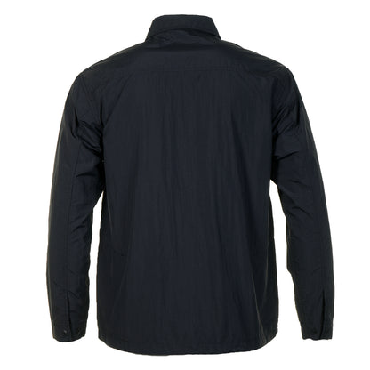 Nylon Tussah Utility Storage Shirt Black