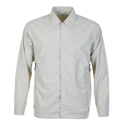 Nylon Tussah Utility Storage Shirt Light Grey