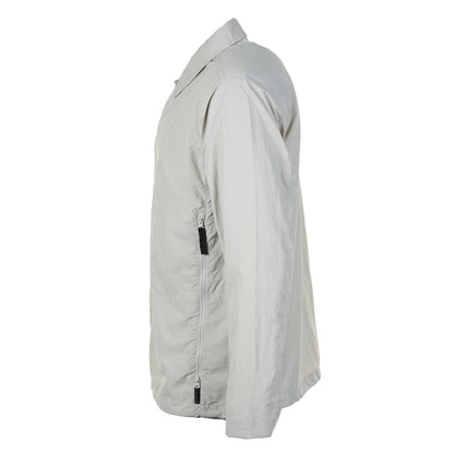 Nylon Tussah Utility Storage Shirt Light Grey