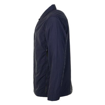 Nylon Tussah Utility Storage Shirt Navy