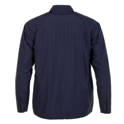 Nylon Tussah Utility Storage Shirt Navy
