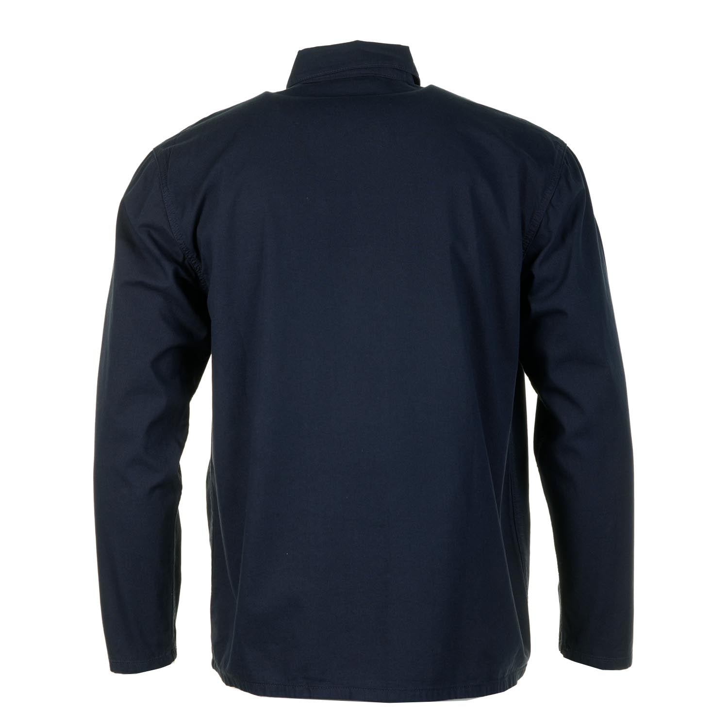 Back of Service Works Twill Chore Shirt Dark Navy