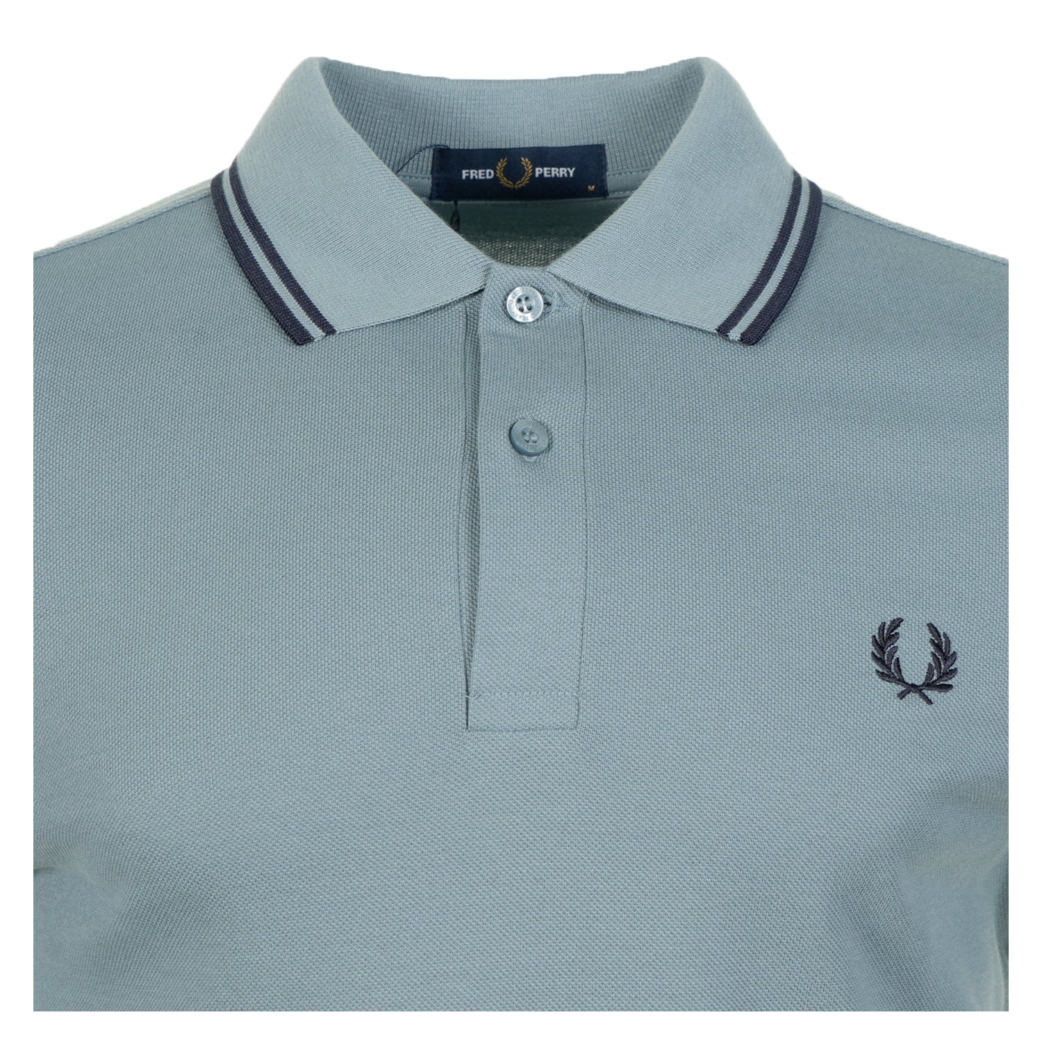 Short Sleeve Twin Tipped Polo Shirt Stockport Blue Navy