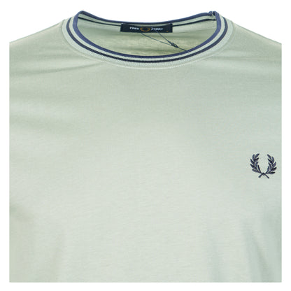 Twin Tipped T Shirt Bayleaf Dark Airforce