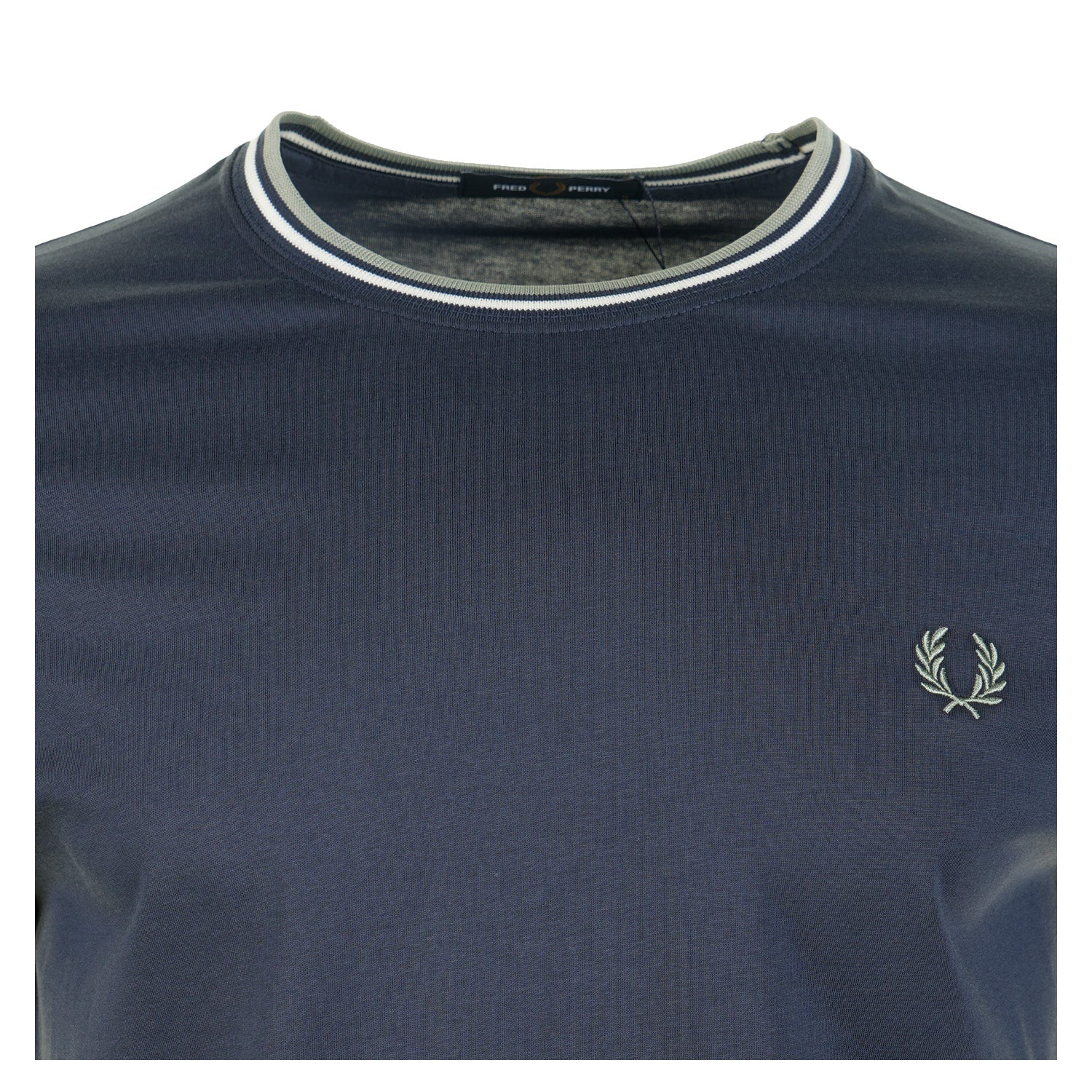 Twin Tipped T Shirt Dark Airforce / Ecru / Seagrass