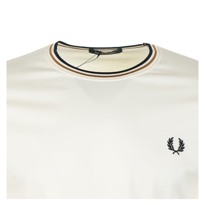 Twin Tipped T Shirt Ecru