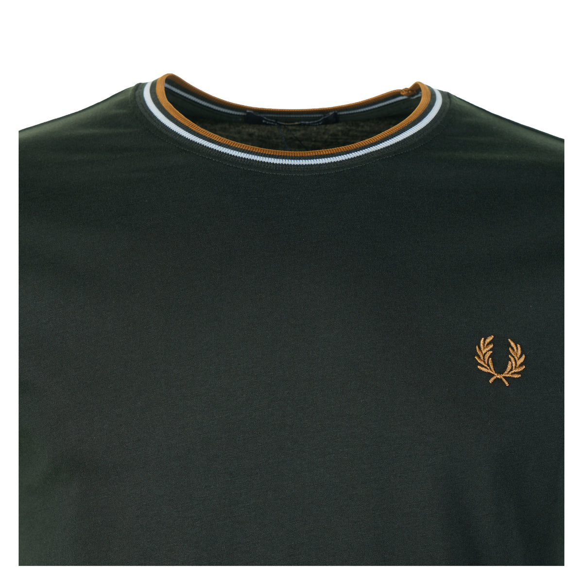 Twin Tipped T Shirt Night Green / Dusk Blue / Dark Caramel