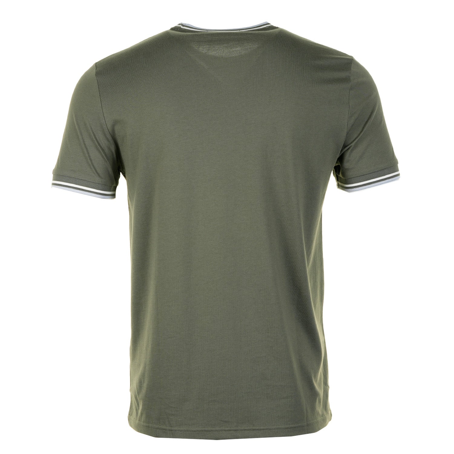 Back of Fred Perry Twin Tipped T Shirt Lawn Green