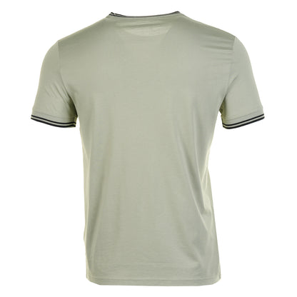 Twin Tipped T Shirt Seagrass / Black