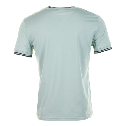 Twin Tipped T Shirt Silver Blue / Dark Airforce
