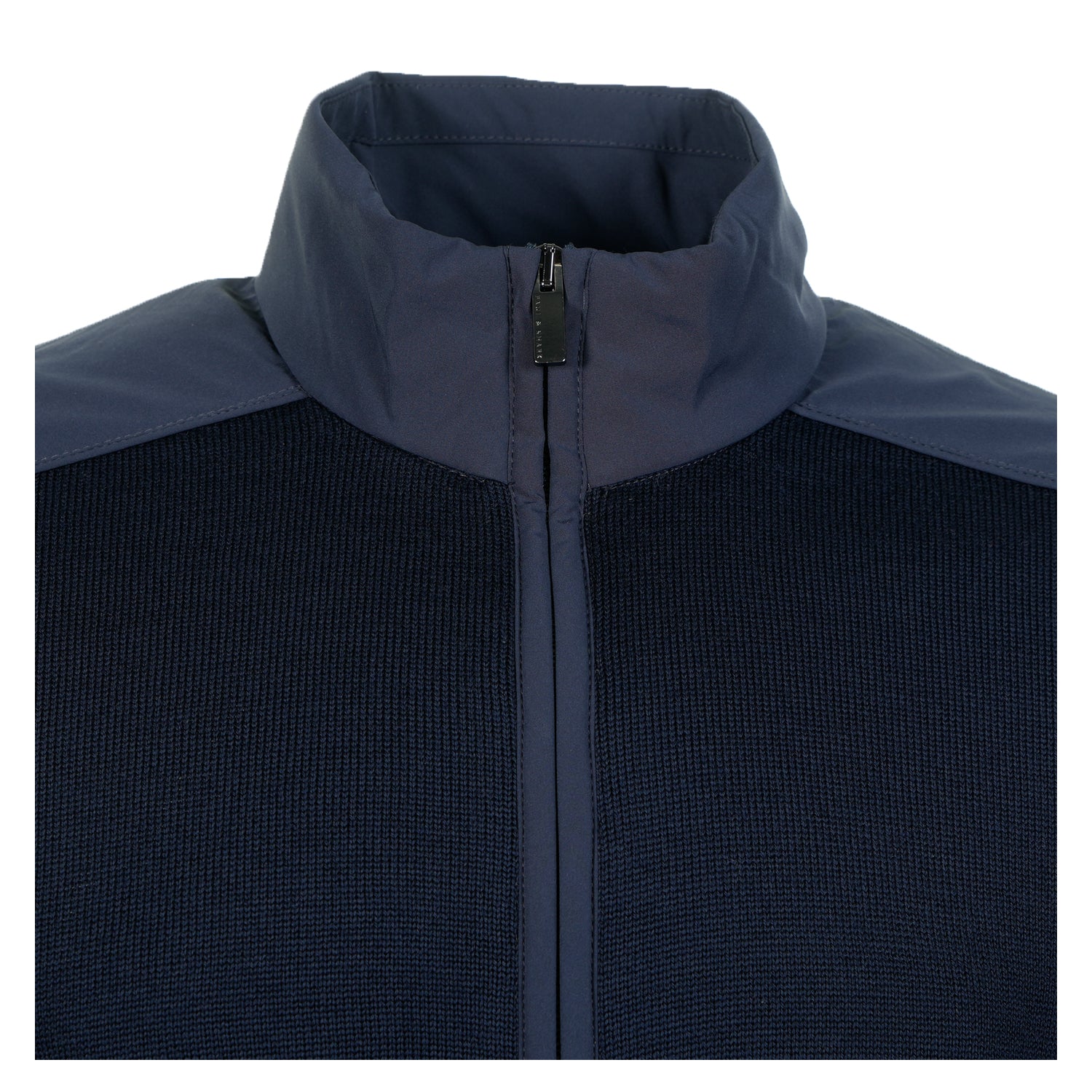 Typhoon Re Stretch 4x4 Wool Full Zip Jumper Navy