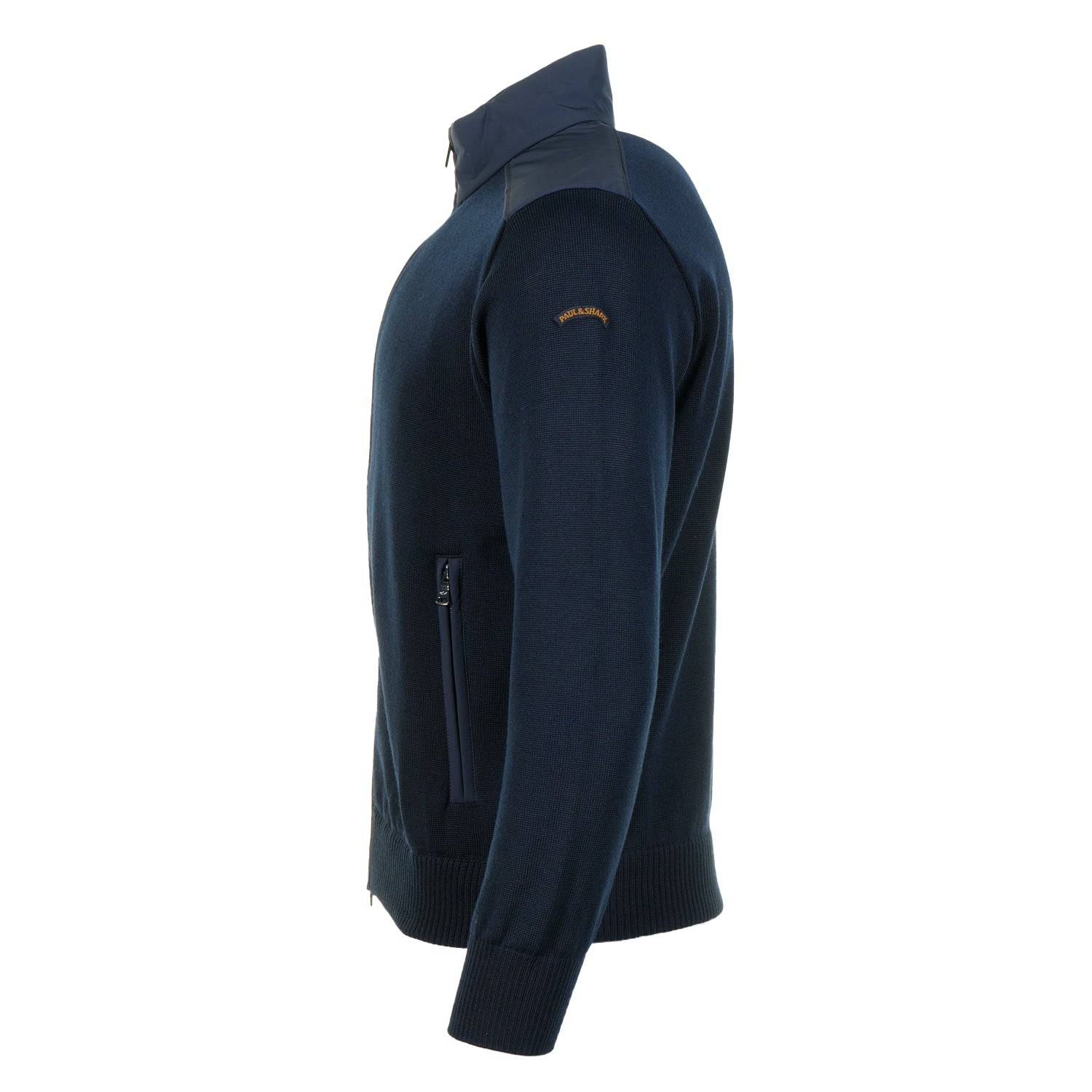 Typhoon Re Stretch 4x4 Wool Full Zip Jumper Navy