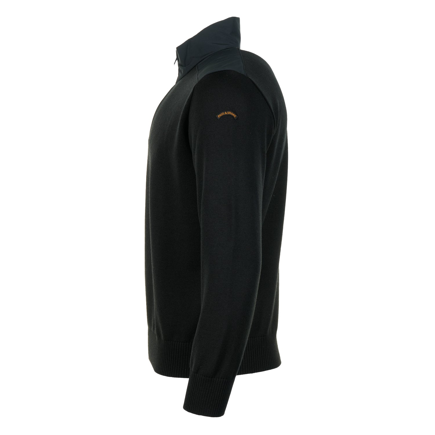 Knitted Typhoon Re Stretch 4x4 Half Zip Black