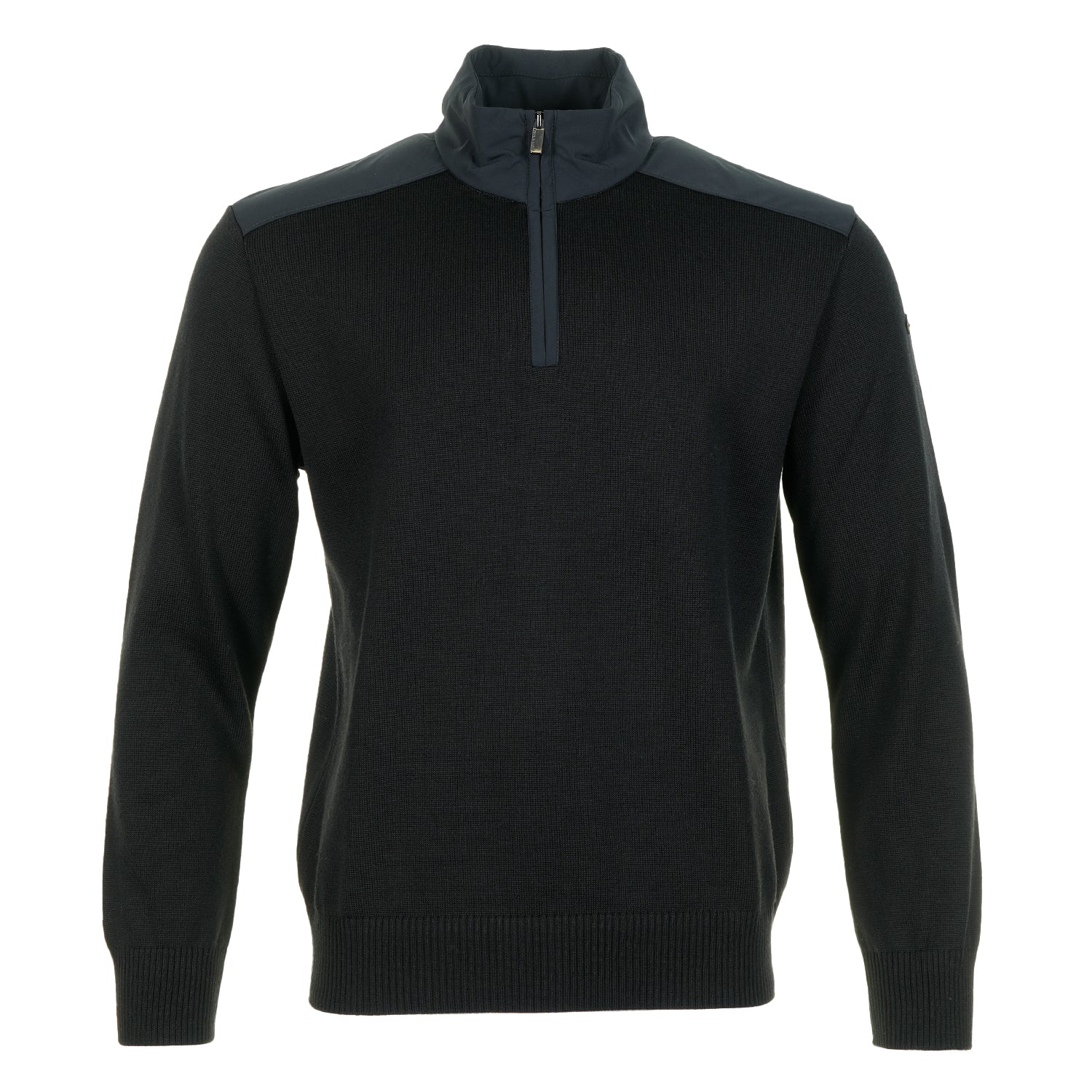 Knitted Typhoon Re Stretch 4x4 Half Zip Black