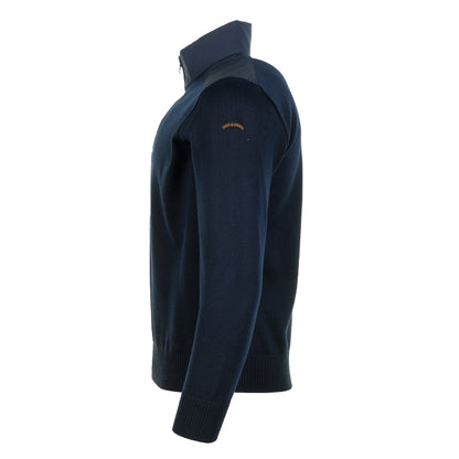 Knitted Typhoon Re Stretch 4x4 Half Zip Navy