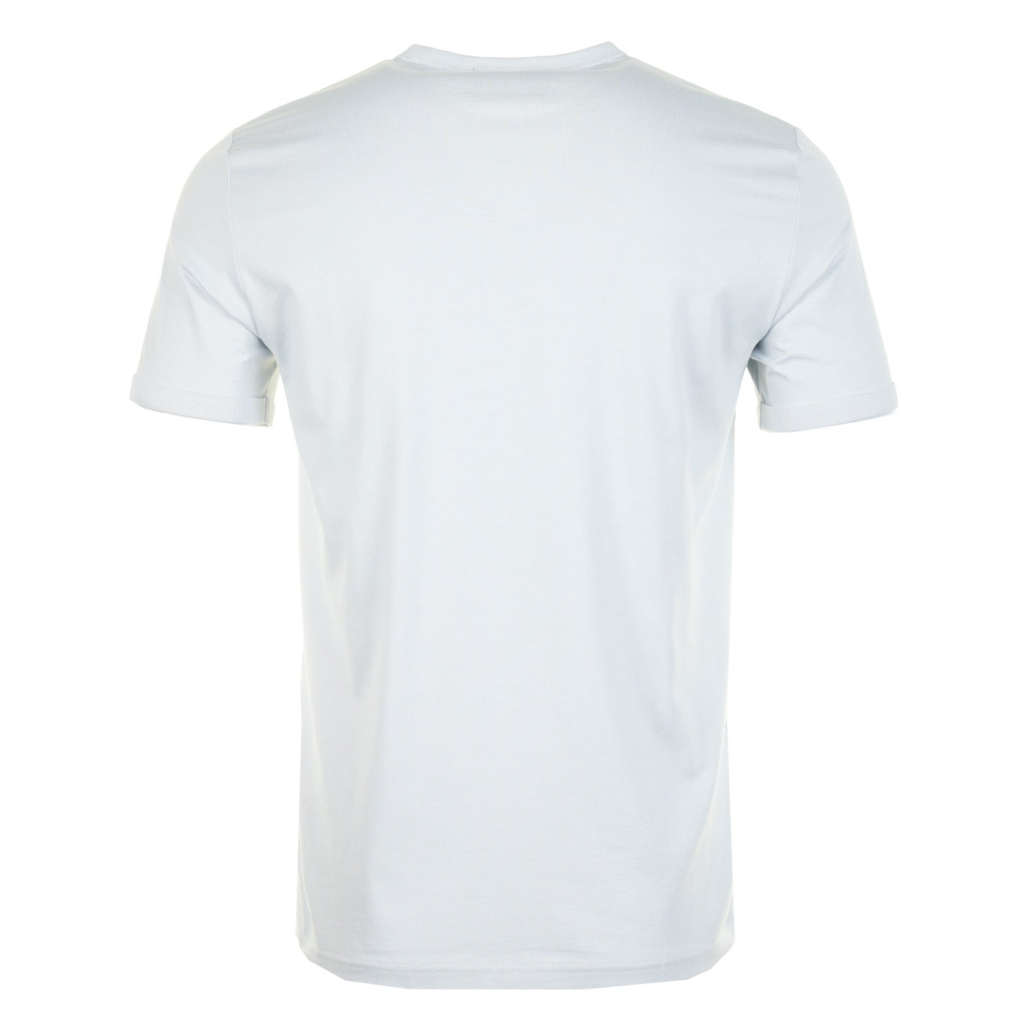 Ringer T Shirt Dusky Blue