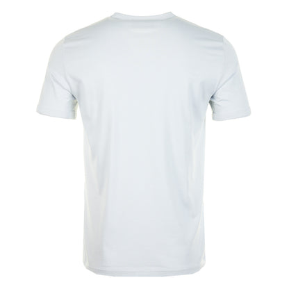 Ringer T Shirt Dusky Blue