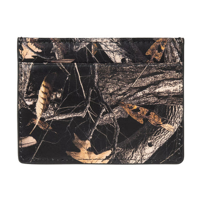 Vegas Card Holder Camo Feather Tree