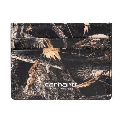 Vegas Card Holder Camo Feather Tree