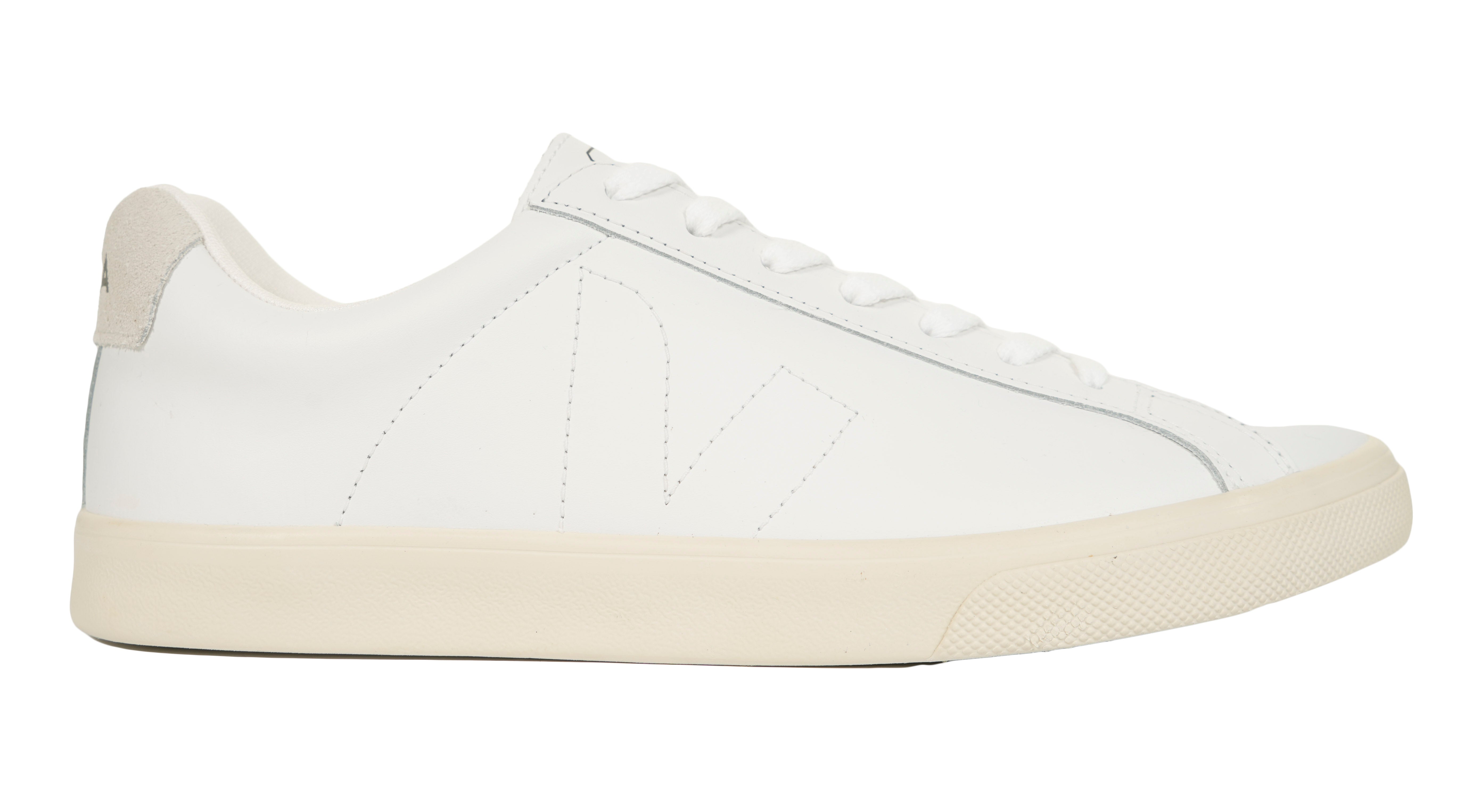 Esplar Leather Trainers Extra White