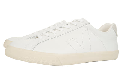 Esplar Leather Trainers Extra White