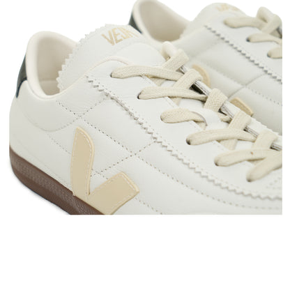 Panenka OT Leather Trainers White Black Bark