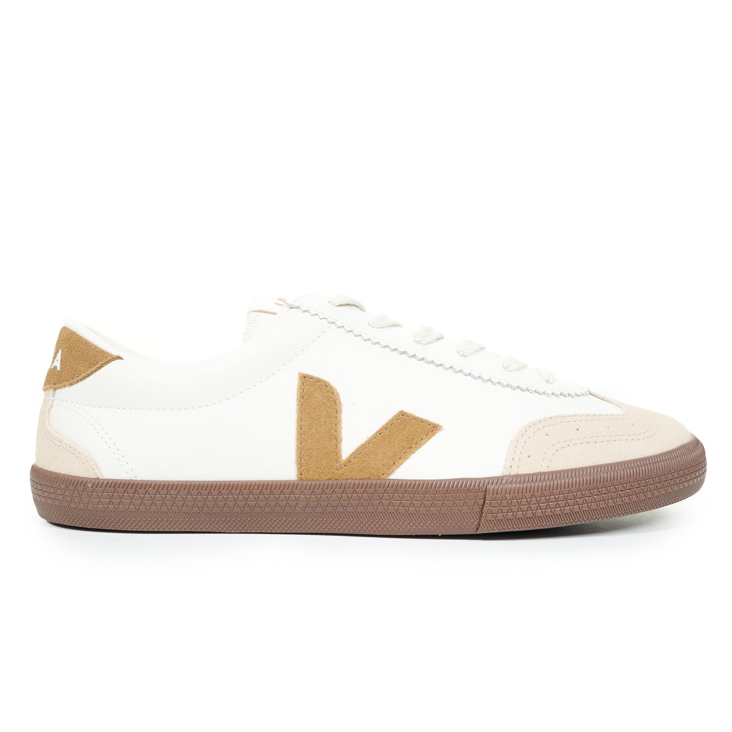 Veja Volley Leather White Tent Bark