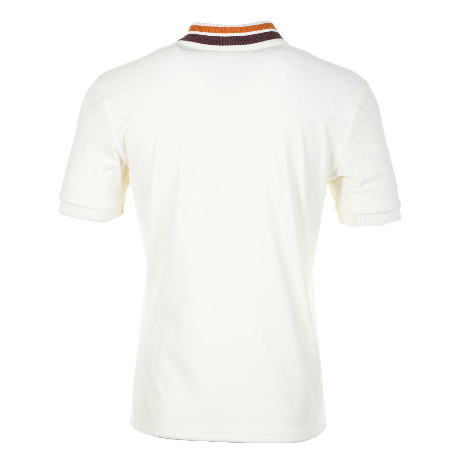 Mahony Velour Zip Polo Gardenia Gold