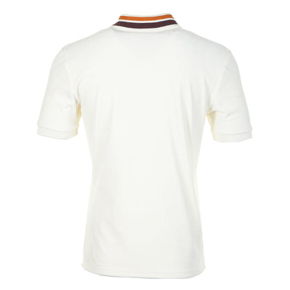 Mahony Velour Zip Polo Gardenia Gold