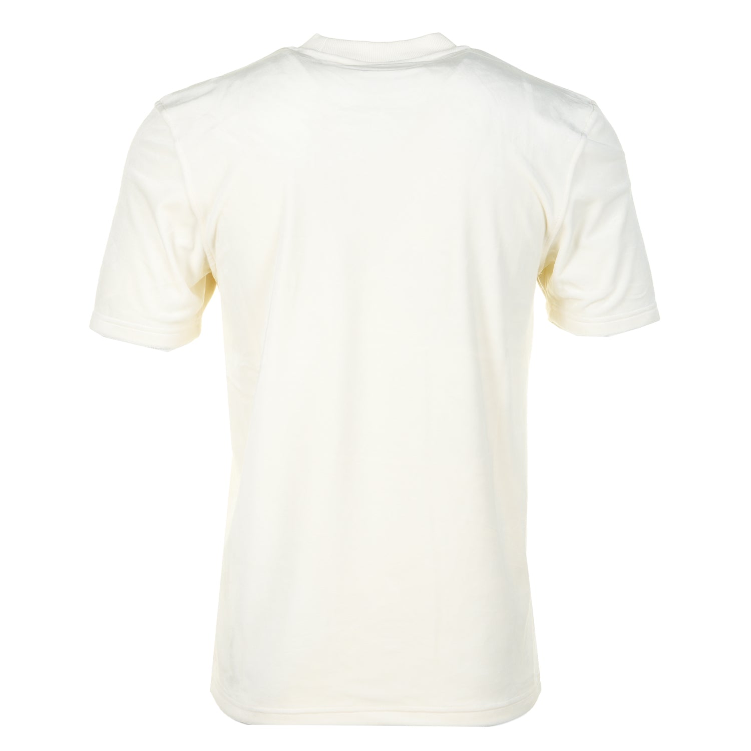 Ayme Velour T Shirt Gardenia Gold