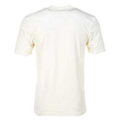 Ayme Velour T Shirt Gardenia Gold