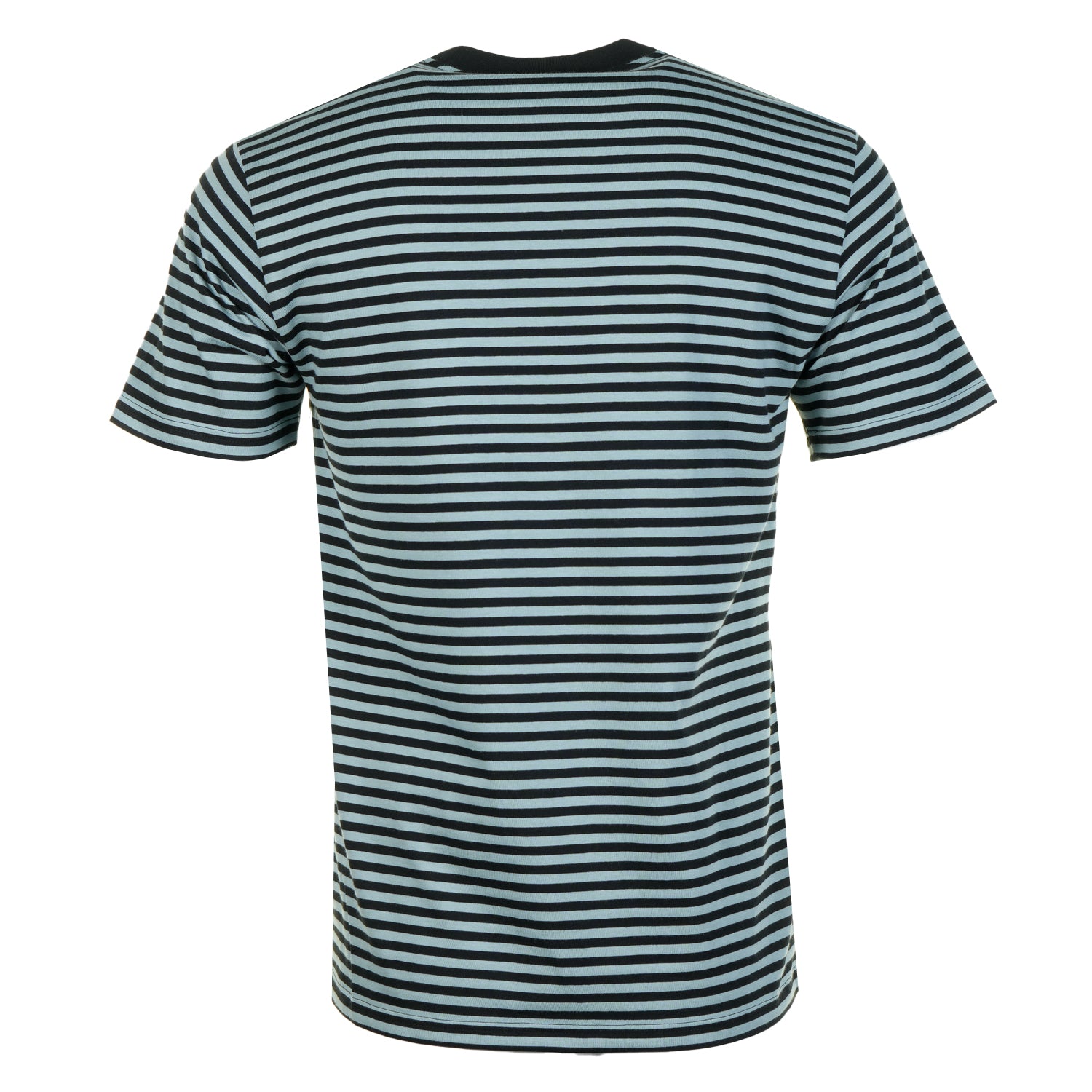 Verner Pocket Stripe T Shirt Citadel Black