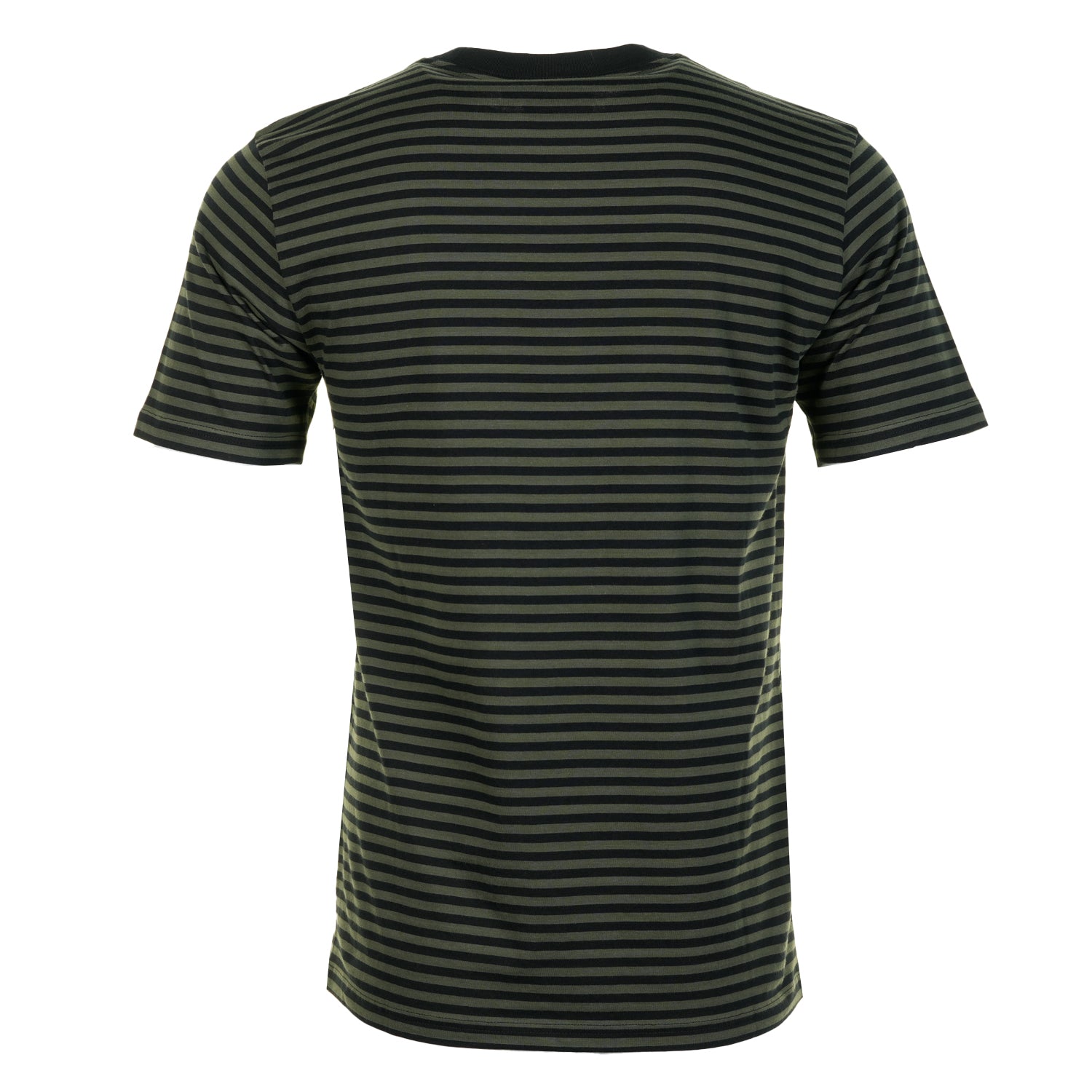 Verner Pocket Stripe T Shirt Opuntia Black