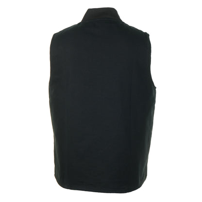Canvas Work Vest Black