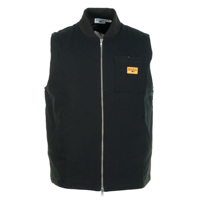 Canvas Work Vest Black
