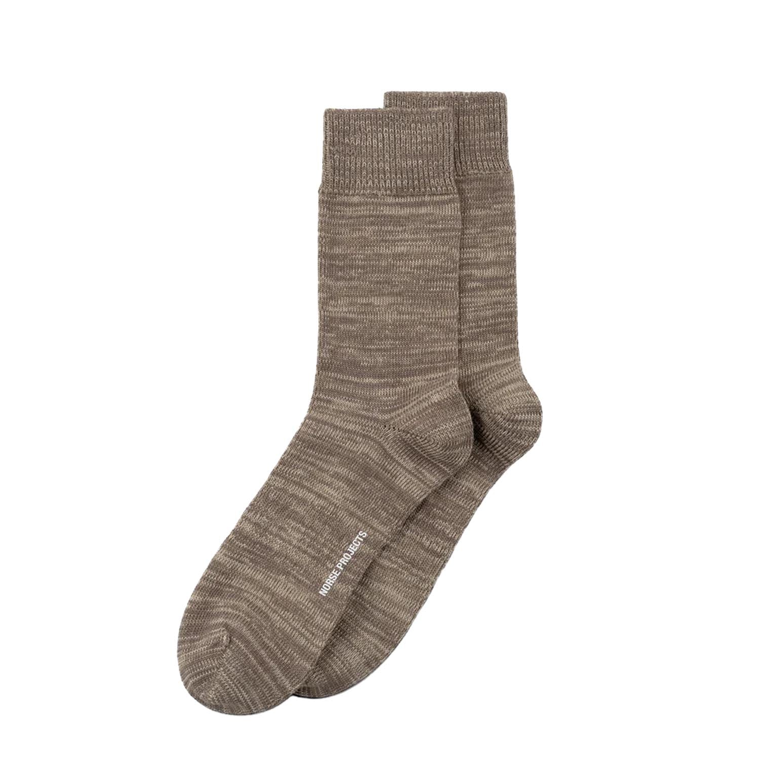 Bykle Heavy Cotton Twist Sock Vetiver