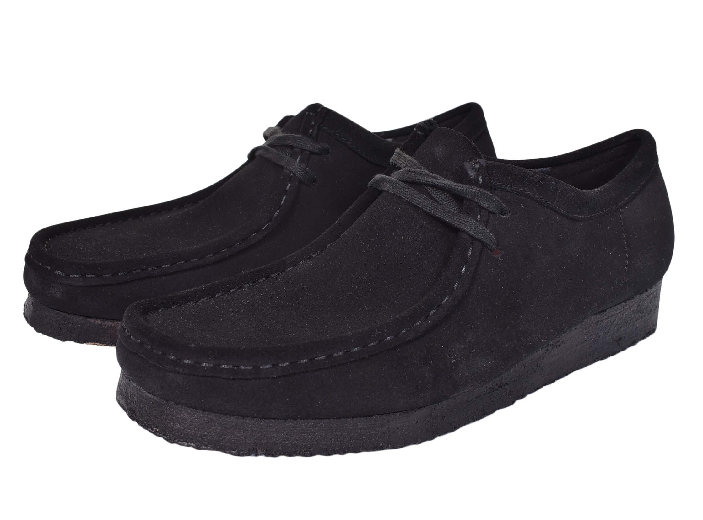 Wallabee Suede Shoe Black