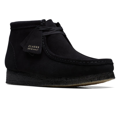 Wallabee Boot Black Suede