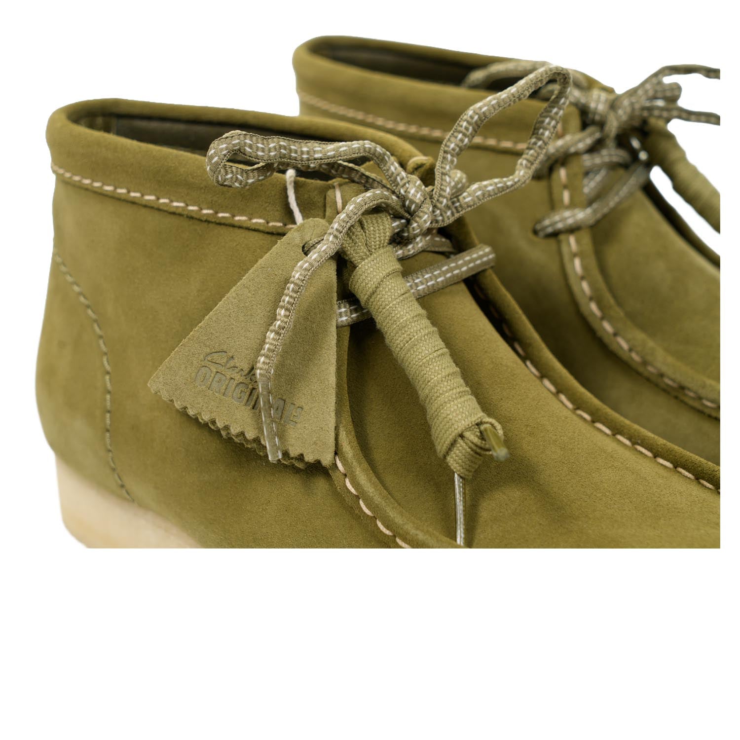 Wallabee Boot Suede Green