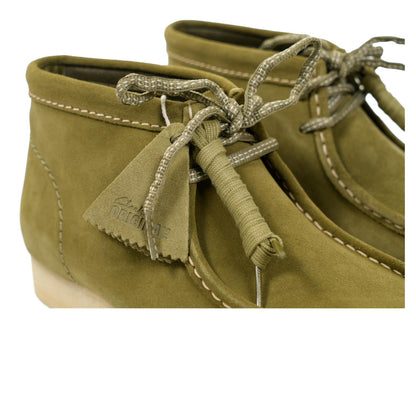 Wallabee Boot Suede Green