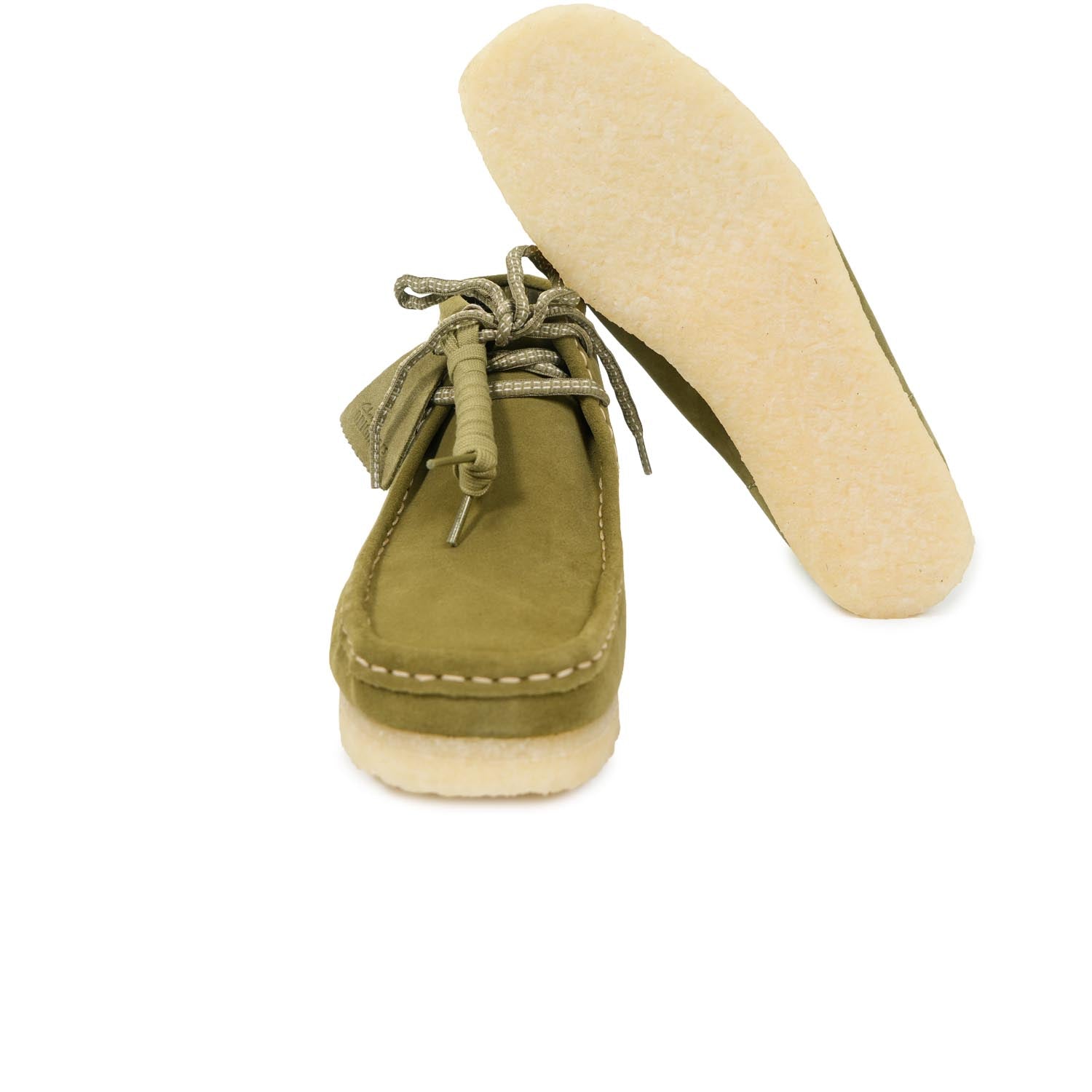 Wallabee Boot Suede Green