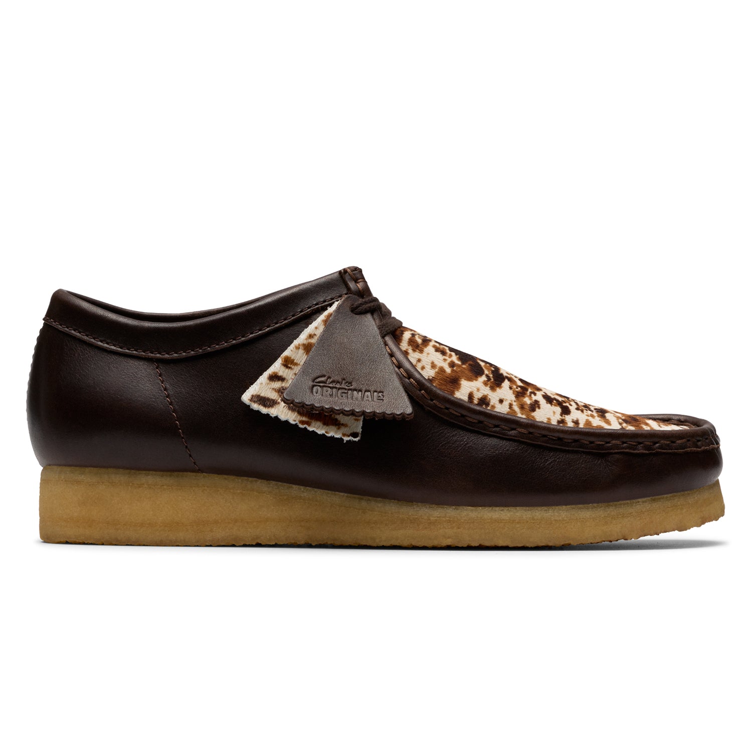 Wallabee Brown Interest Leather Shoe