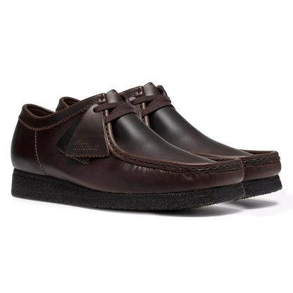 Wallabee Black / Brown Leather