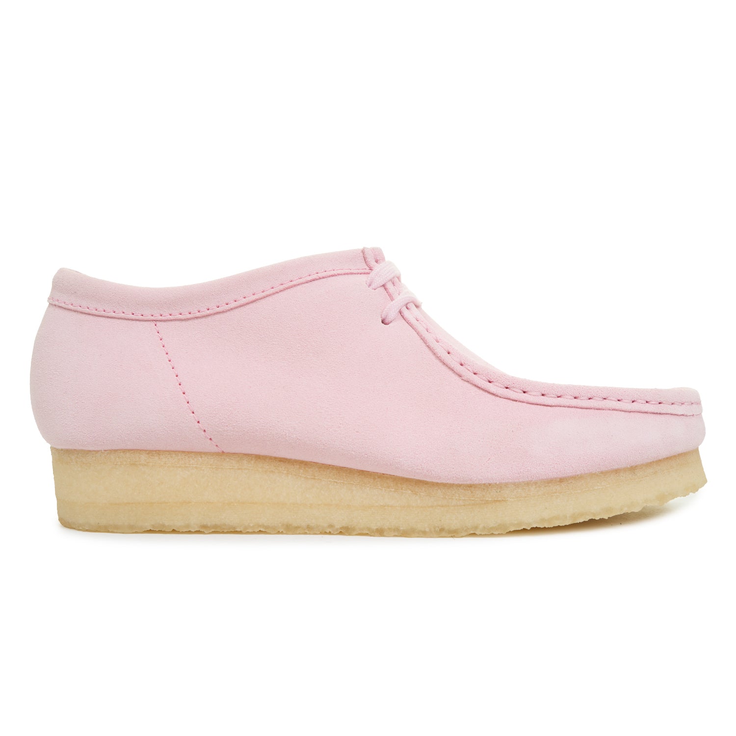 Wallabee Shoe Light Pink Suede