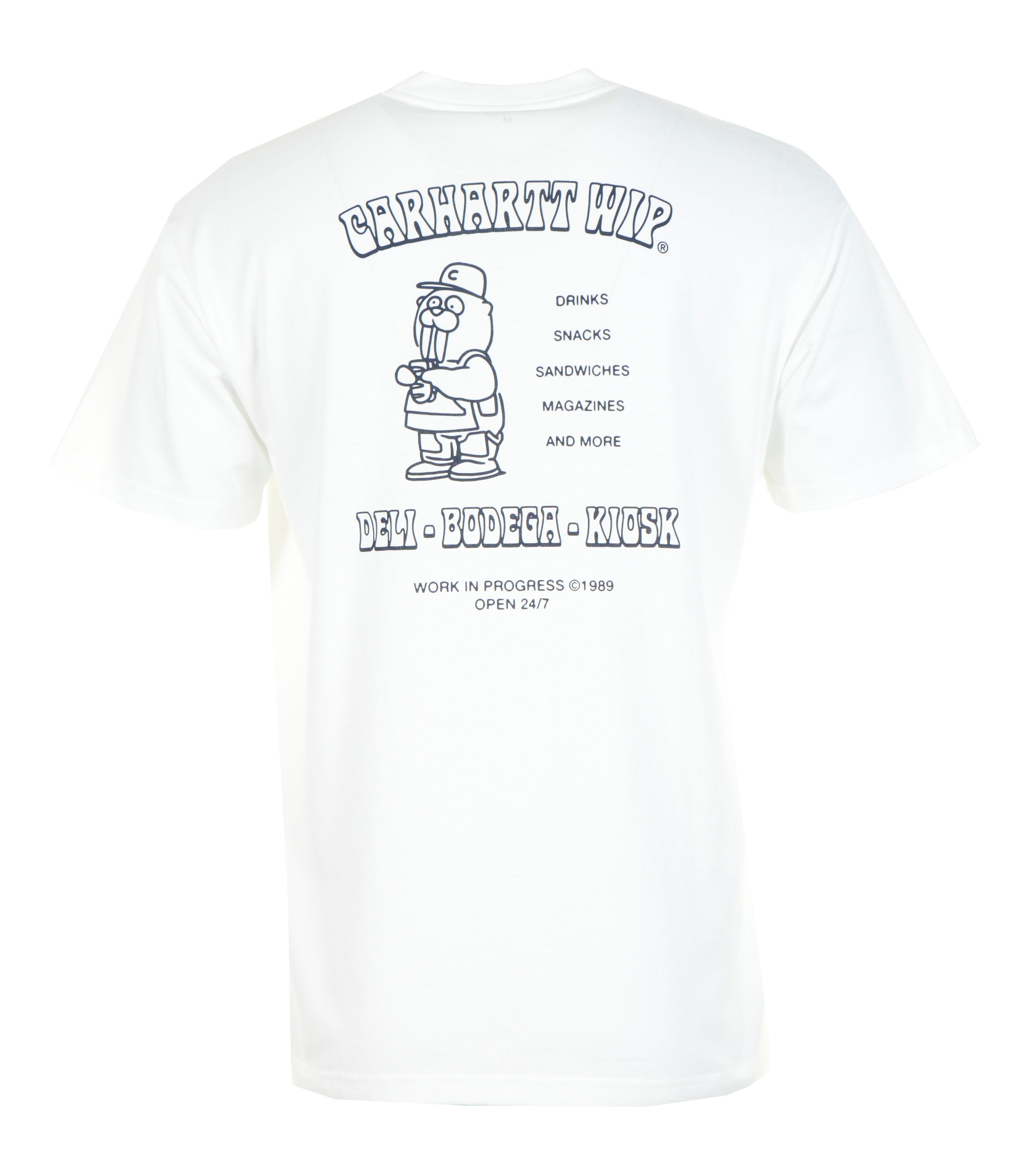 Short Sleeve Sandwich T Shirt White