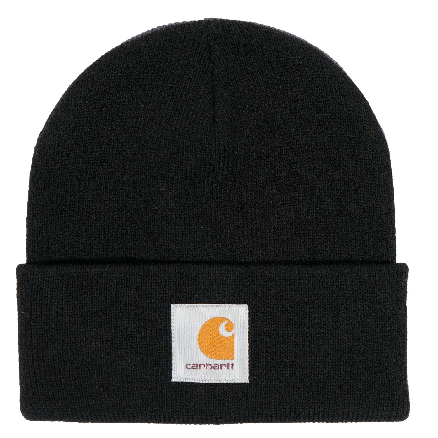 Short Acrylic Watch Hat Black